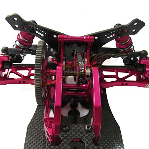 Hobbypower 1/10 Alloy & Carbon Rwd Drift Racing Car Frame Body Kit For Sakura D4 #TOP4