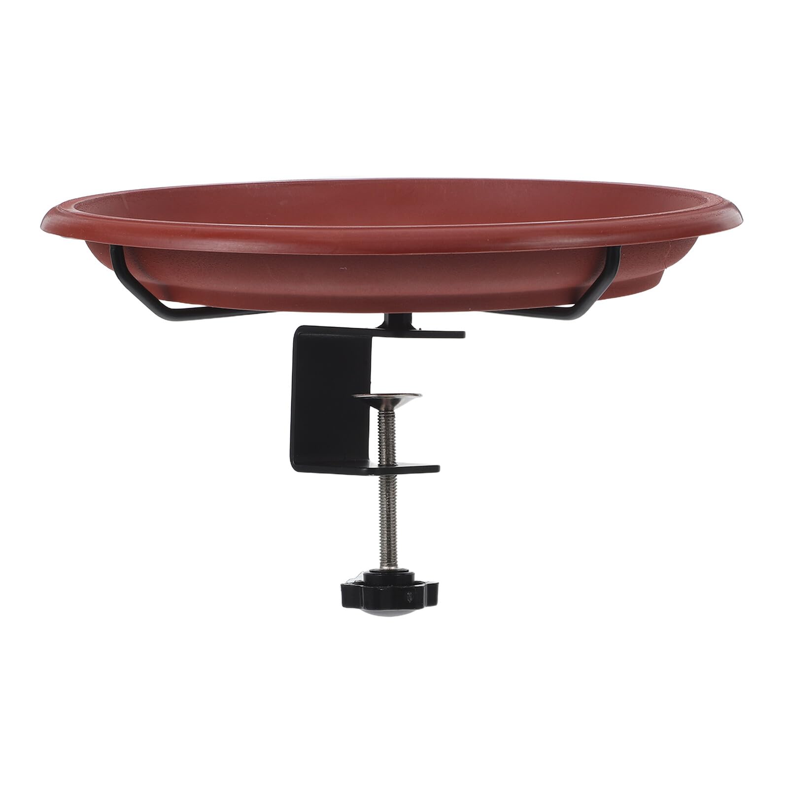 Mangeoire pour oiseaux avec plateau spacieux anti-gaspillage pour petit balcon