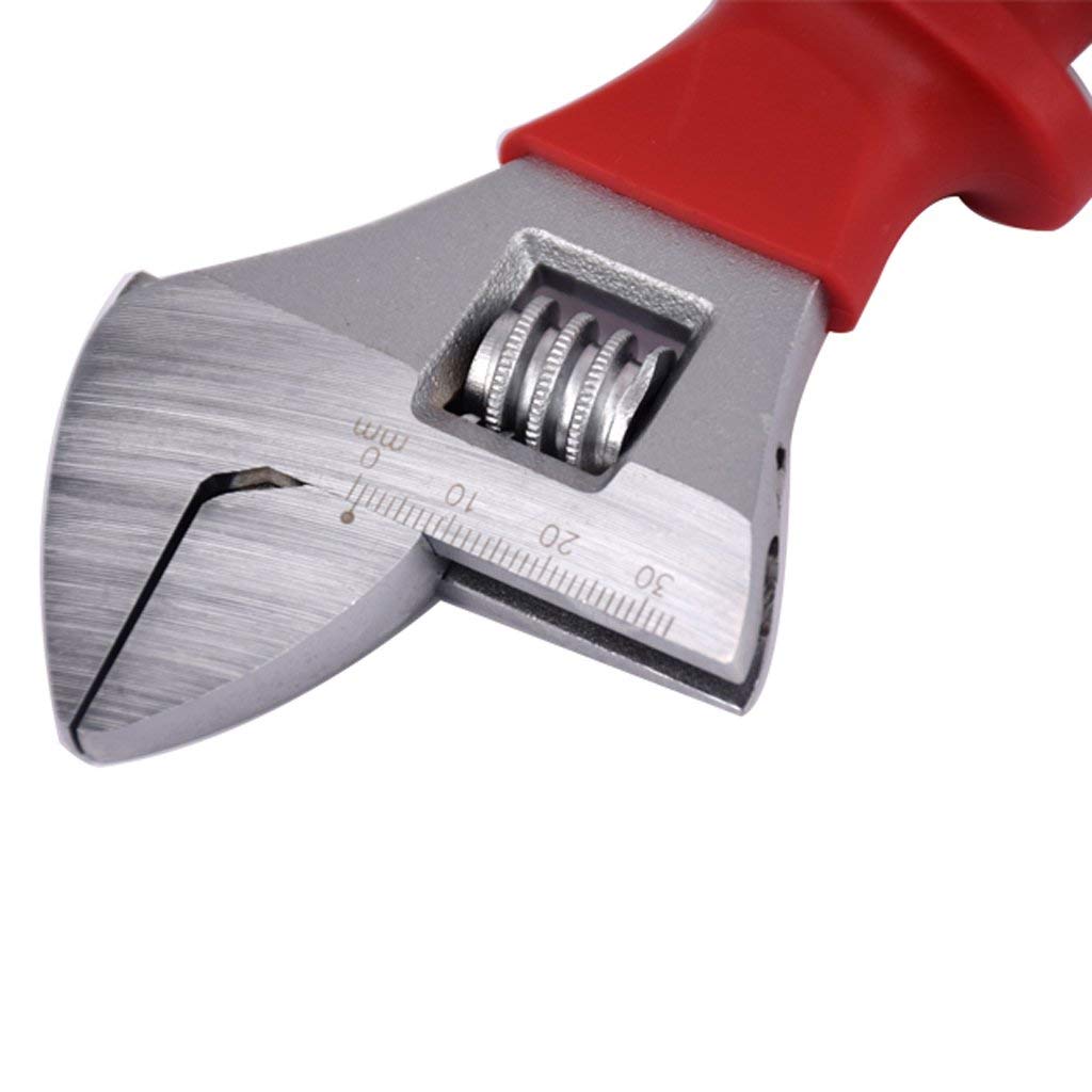 Llave inglesa ajustable (1000 V, pinza de bloqueo, gancho y llave de bloqueo), 0-32mm, 1