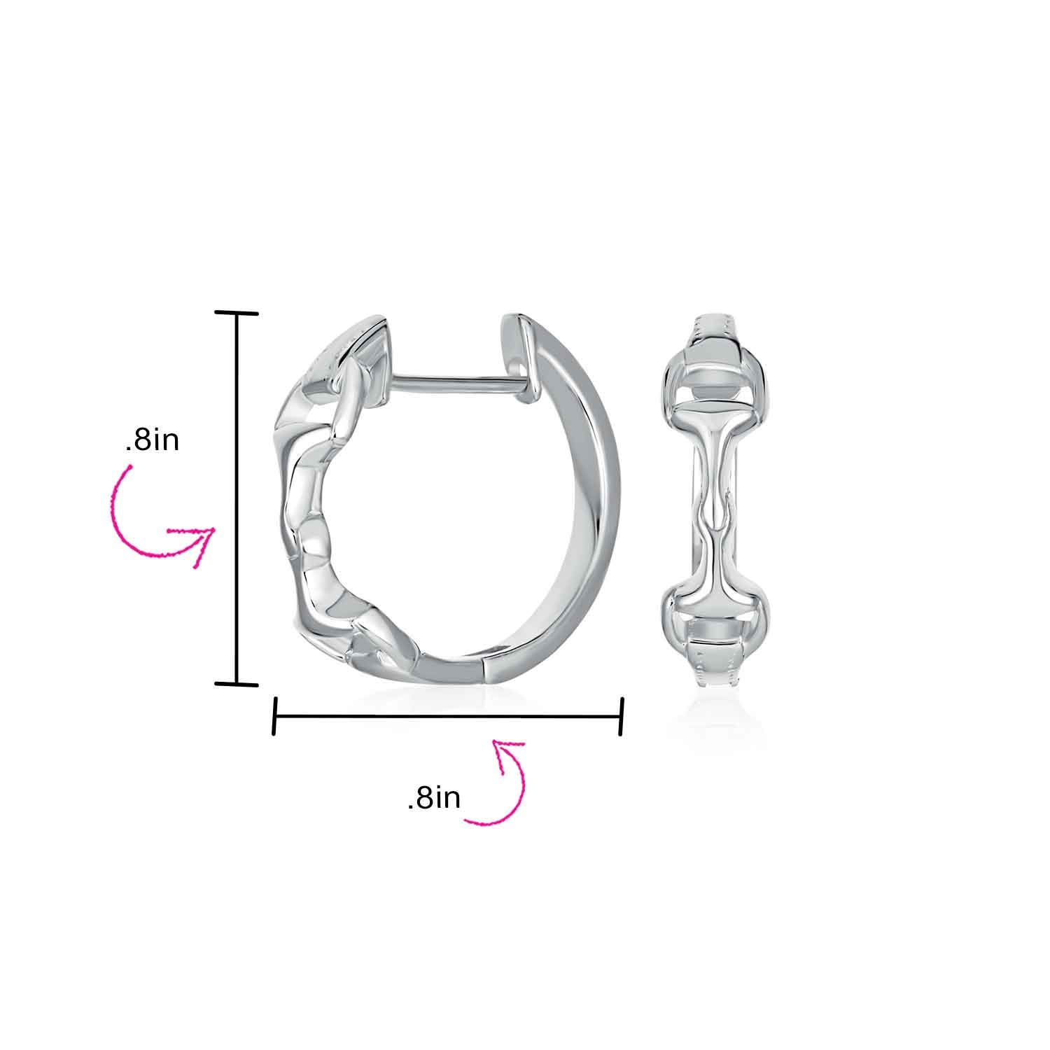 Pendientes De Aro Colgantes De Herradura Con Bozal De Caballo, Regalo Ecuestre De Cowgirl, Joyería Occidental Para Mujeres Adolescentes, Bañados En Oro Rosa En Plata Esterlina .925