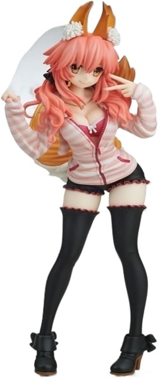 NFsgVCGJFigura de acción Tamamo no Mae 1/7/figura Figura de Anime/Modello di Personaje Pintado/Modello di Giuguete/PVC/artículo de colección de Anime 25 cm/9,8 Pulgadas