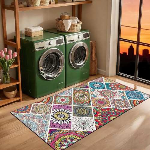 Alfombra Corredor Impermeable y Lavable a Máquina para Tránsito Intenso 3