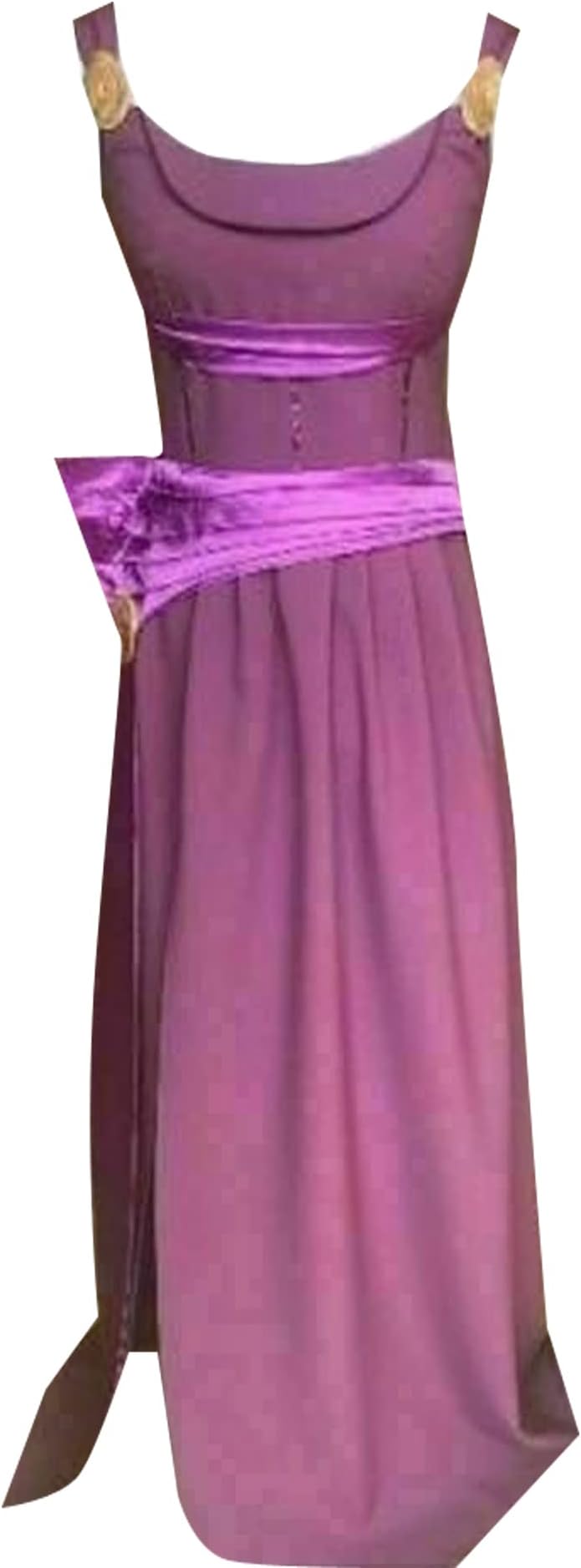 AGLAYOUPINAdult Princess Megara Cosplay Costume Dress Halloween Custom Made