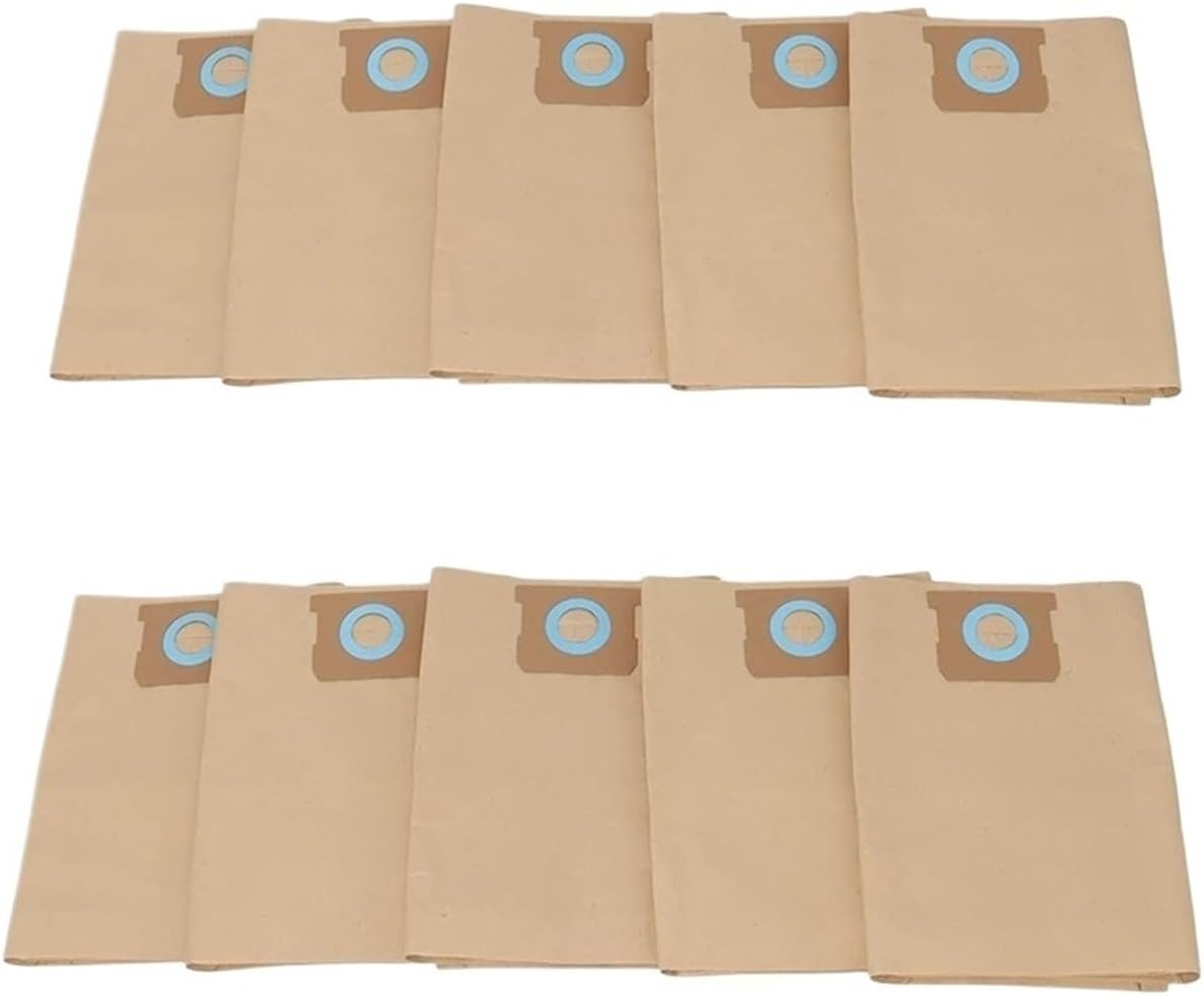 10PCS Dust Bag Fit,Compatible For Dewalt Dxva19 4104,Vacuum Cleaner Accessories Spare Parts Dust Paper Bag