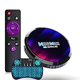 Android TV Box 13.0,H96 MAX Smart TV Box 4GB 64GB Rk3528 CPU Support 2.4G 5.8G Wifi Bluetooth 5.0 LAN 3D 4K/8K Video Player Google Mini PC Set Top TV Box,4GB+32GB