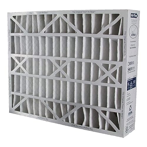 Trion 3 Pack Pleated Air Filter, Air Bear MERV 11 for HVAC/Furnace, 20x25x5 in.