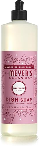 Mrs. Meyer Clean Day jabón líquido para platos menta, 1, 1
