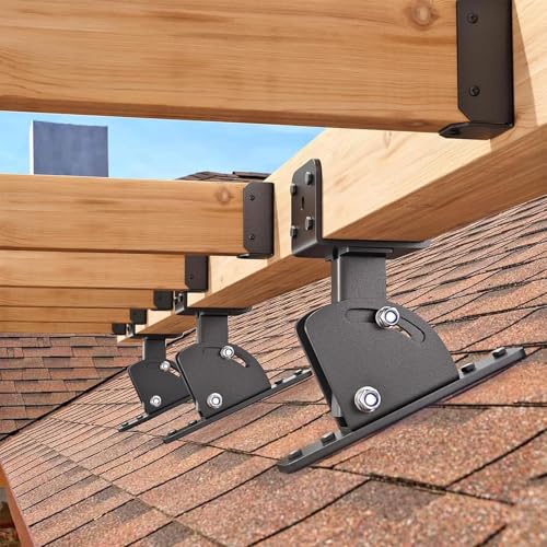 Supports de Relevage de Toitures pour Corriger l'Inclinaison d'un Carport Instable - 3