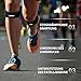 CAMBIVO 2 x Patella Kniebandage, Patellasehnenbandage, Verstellbare Bandage Knie für Damen und Männer beim Sport, Wandern, Fitness, Baseball, Volleyball