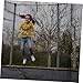 Happyyami Trampoline Replacement Wear-Resistant Enclosure for Various Trampoline Easy Installation Complete Fall for Outdoor Use