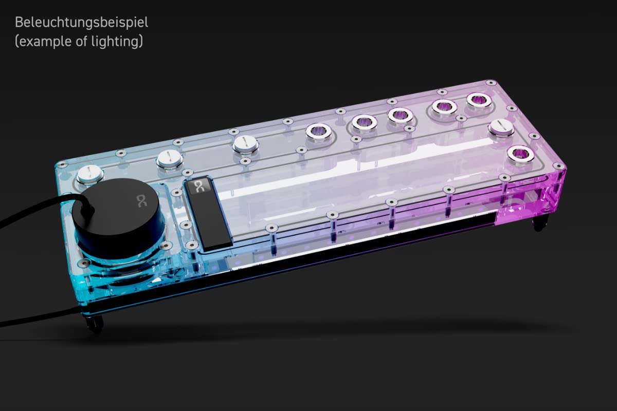 Amazon.co.jp: Alphacool Core Distro Plate 360 左 VPPポンプ付き
