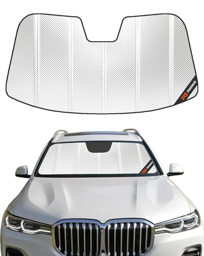 Pigenius Windshield Sun Shade for BMW X5 (G05) 2019-2023 & BMW X7 (G07) 2019-2022, Fits xDrive40i...