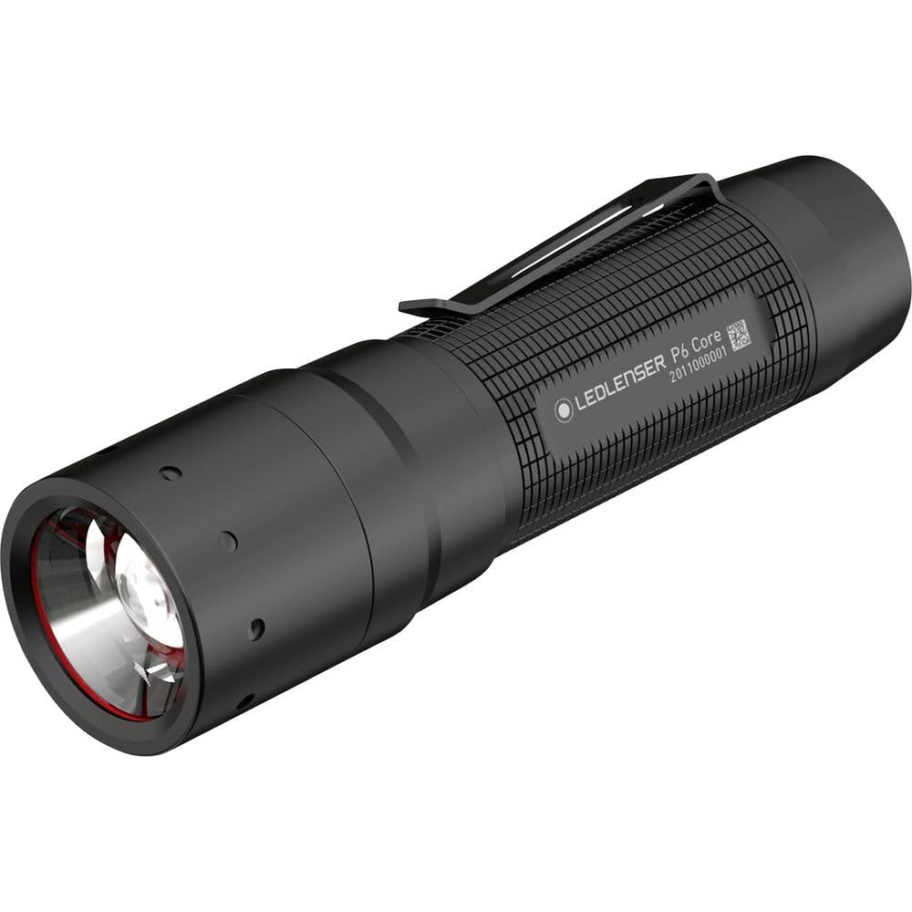 Ledlenser P6 Core Torcia, 300lm, Batterie AAA, Portata 200m, Autonomia 25h