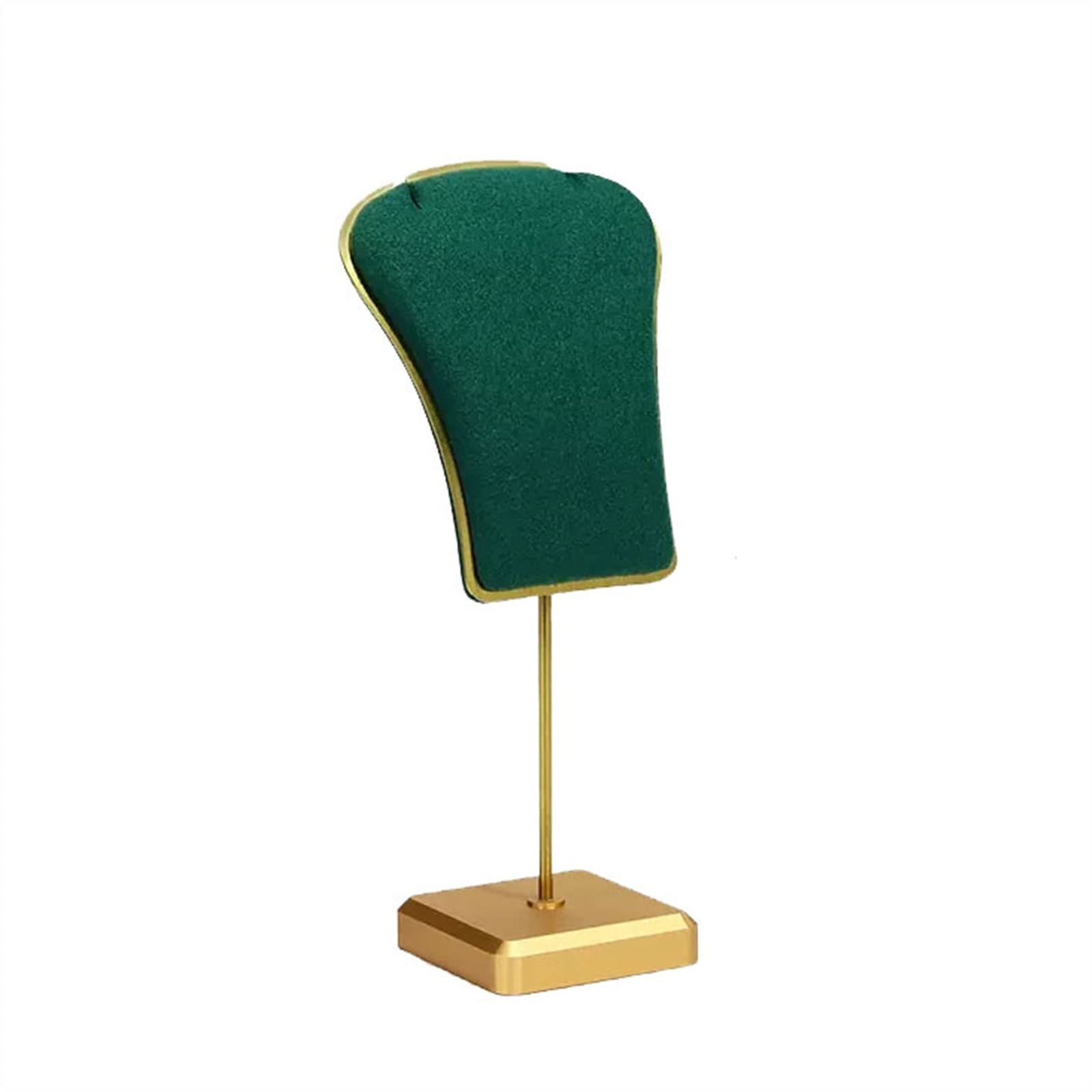 ZengL263NgS jewellery stand Necklace Pendant Display Stand Jewelry Display Stands for Selling, Small Metal Jewelry Organizer Necklaces Storage for Show for Display and Storage(Green)