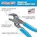 Channellock Slip-Joint Pliers 424 - Straight Jaw Tongue & Groove, Hardened Steel - 4.5 In