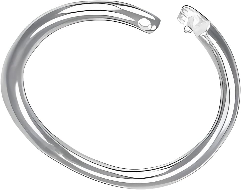 uGems 8mm Secure Jump Ring Locking Design: Easy-to-Use Twist, Align, and Crimp Mechanism for Durable Closure and Reliable Hold SKU: ss246-8mm