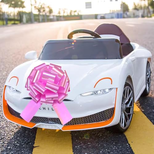Image of 1Pcs Big Pink Bow for Gift,14 Inch Big Bow for Bike Giant Pink Bow,Great Gift Bows for appliances,Bikes,Table Decorations and Party Events (Light Pink)