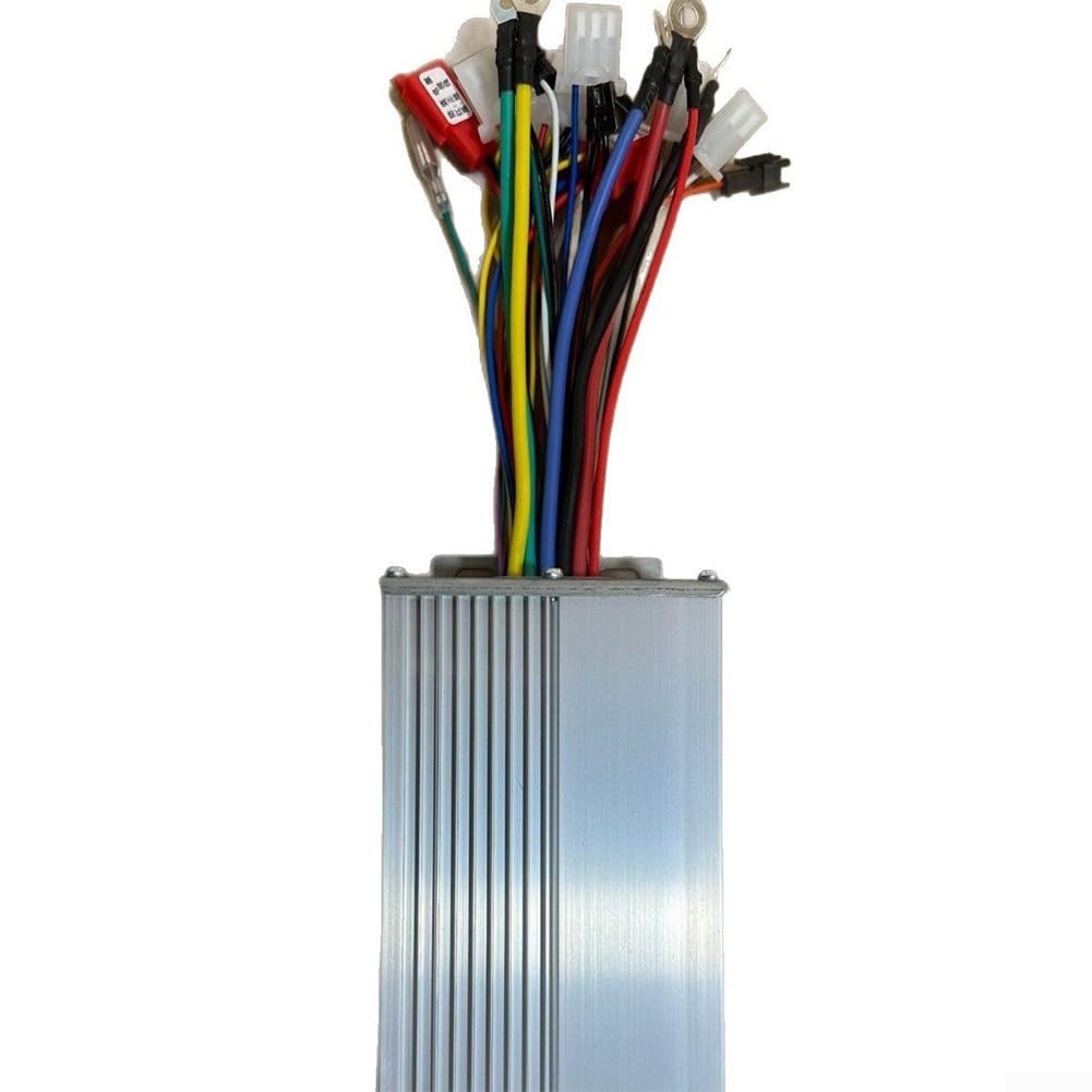 Kit de commande de vélo électrique avec guidon d'accélérateur LCD pour batteries 36 V/48 V/64 V/72 V (48 V64 V72 V)