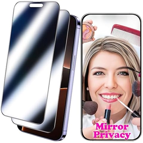 Ivachell Mirror Screen Protector for iPhone 16 Pro Max Cover