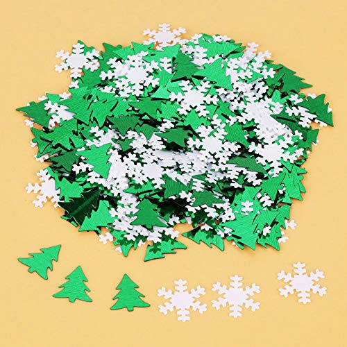 Confete de Natal, Decoração de Confete Elementos Simbólicos de Natal para Projetos de Artesanato Dec