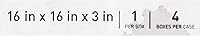 Vista 7 de McKesson Cojín de asiento de espuma/gel 16 "Wx16" Dx3 "H para sillas de ruedas 170-74001