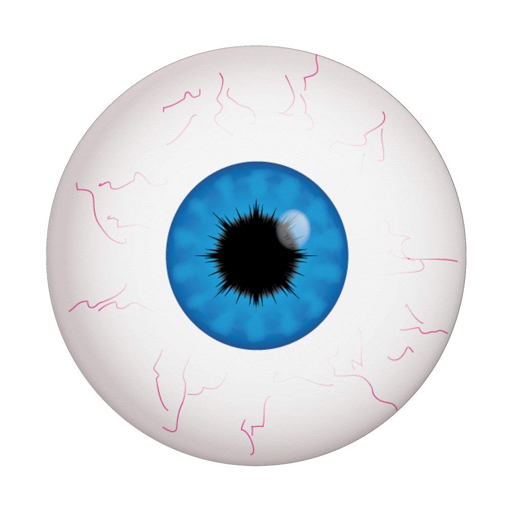 Amazon.com: Eyeball with Blue Iris Cool Bloodshot Eye Design : Cell Phones  & Accessories