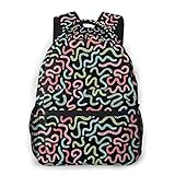 Dieser Rucksack hat ein großes Fassungsvermögen, das 15-Zoll-Laptops und iPads unterbringen kann. Die Haupttasche ist groß genug, um Bücher, Kleidung und andere Dinge des täglichen Bedarfs zu halten. Es kann Ihnen helfen, Ihre tägliche Arbeit, Studium oder Reisen zu organisieren, um Komfort zu bringen. Lässiges, einfaches, stilvolles Aussehen gepaart mit Ihrer persönlichen Anpassung wird Ihnen eine wunderbare Erfahrung bringen.