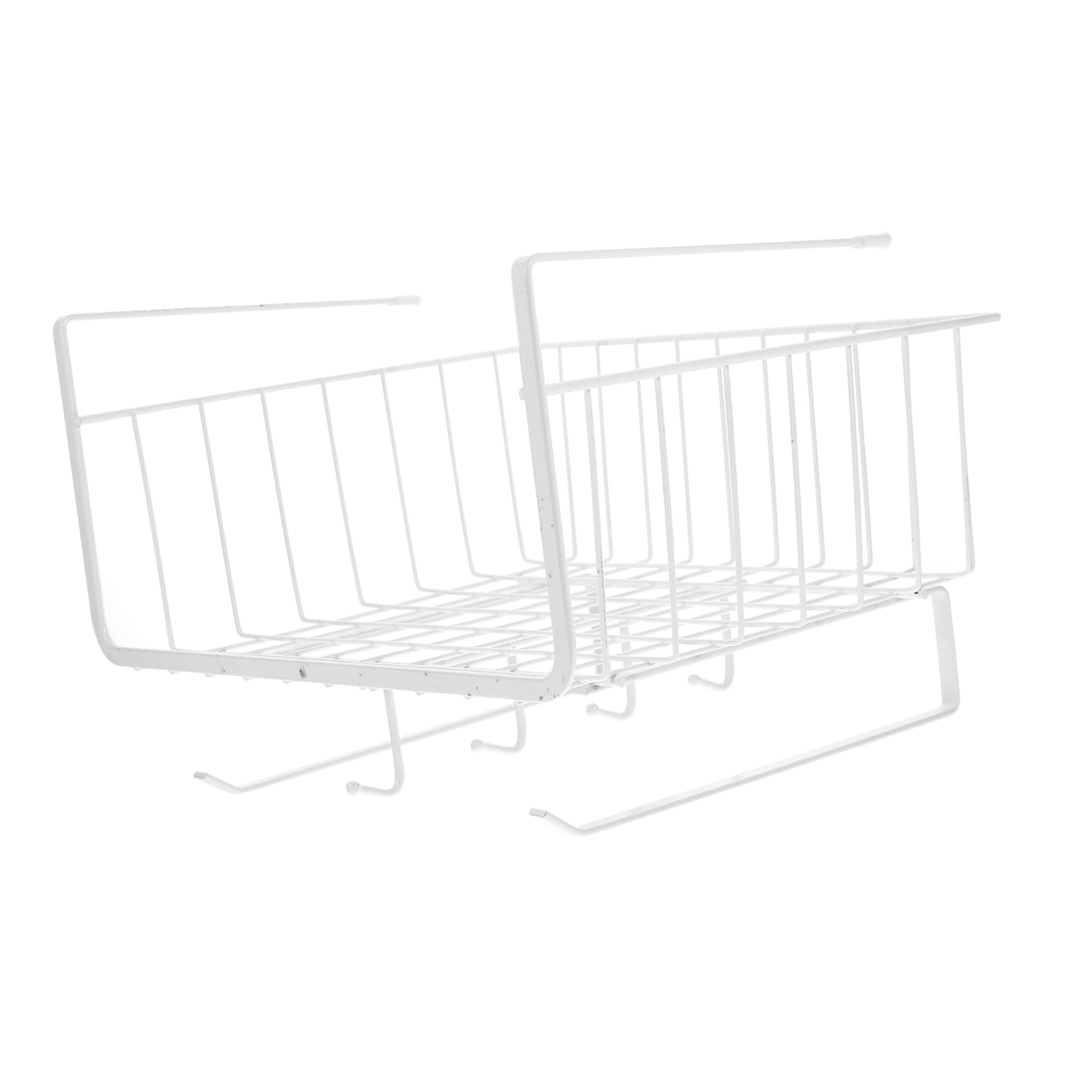 Organizador De Cesta Colgante Para Armario De Cocina Rejilla Multifuncional De Acero Resistente Estante Aprovechable Bajo Mueble Almacenaje Práctico Para Utensilios y Accesorios Co