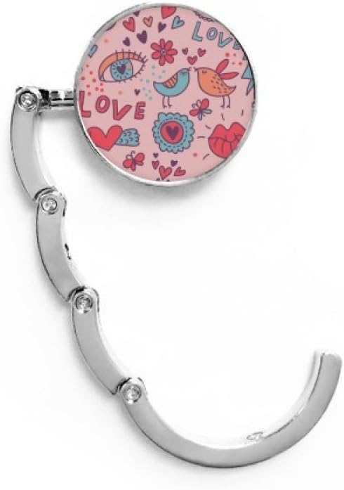 DIYthinker Lovers Flower Plant Paint Table Hook Decorative Clasp Extension Foldable Hanger