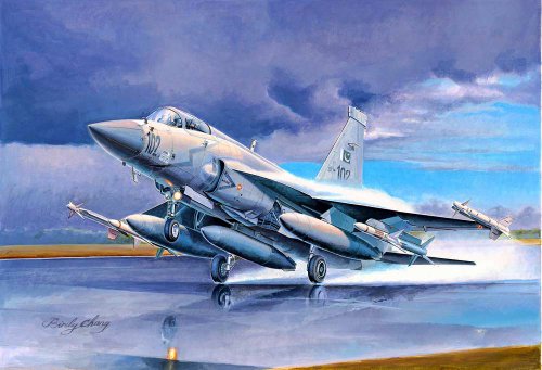 Trumpeter 01657 maquette avion de chasse FC-1 Fierce Dragon jet militaire chinois plastique