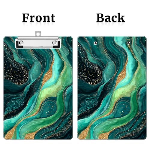 Image of Small Plastic Clipboard 6 x 9 in, Standard A5 Size Fashion Clip Board