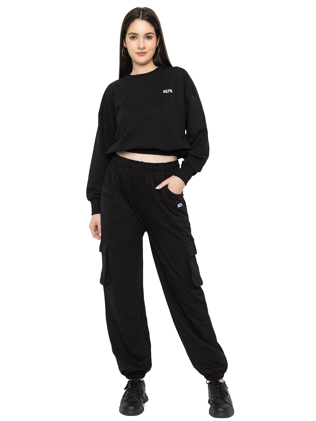 Kepa Women Casual co ords Set Track Suit Crop Top Trackpant - Review, Price and Buying Guide