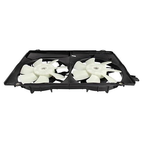 Vista 335 de TRQ Conjunto de ventilador de refrigeración dual compatible con Infiniti EX35 2009 FX35 FX50 2007-2008 G35 2008-2013 G37 2012-2013 M35h 2014-2015