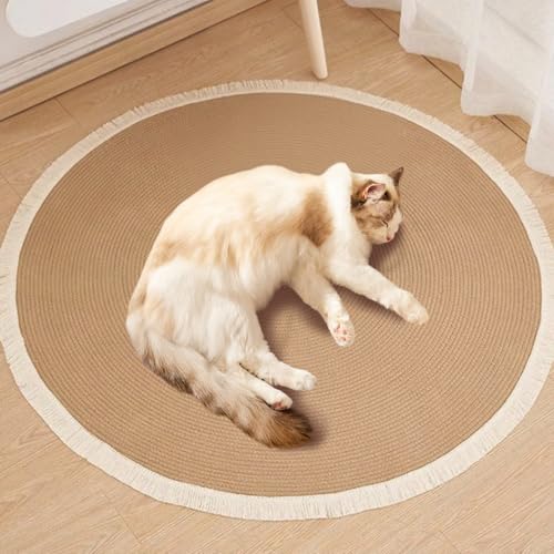 Tapis chat doux en corde de coton pour protéger les meubles - 4
