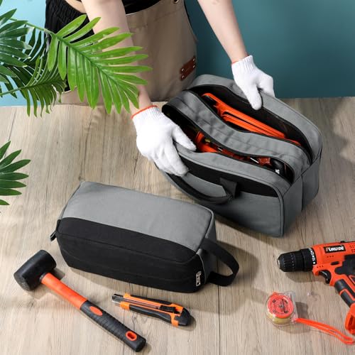 Petits sacs utilitaires robustes avec poignée et fermeture éclair