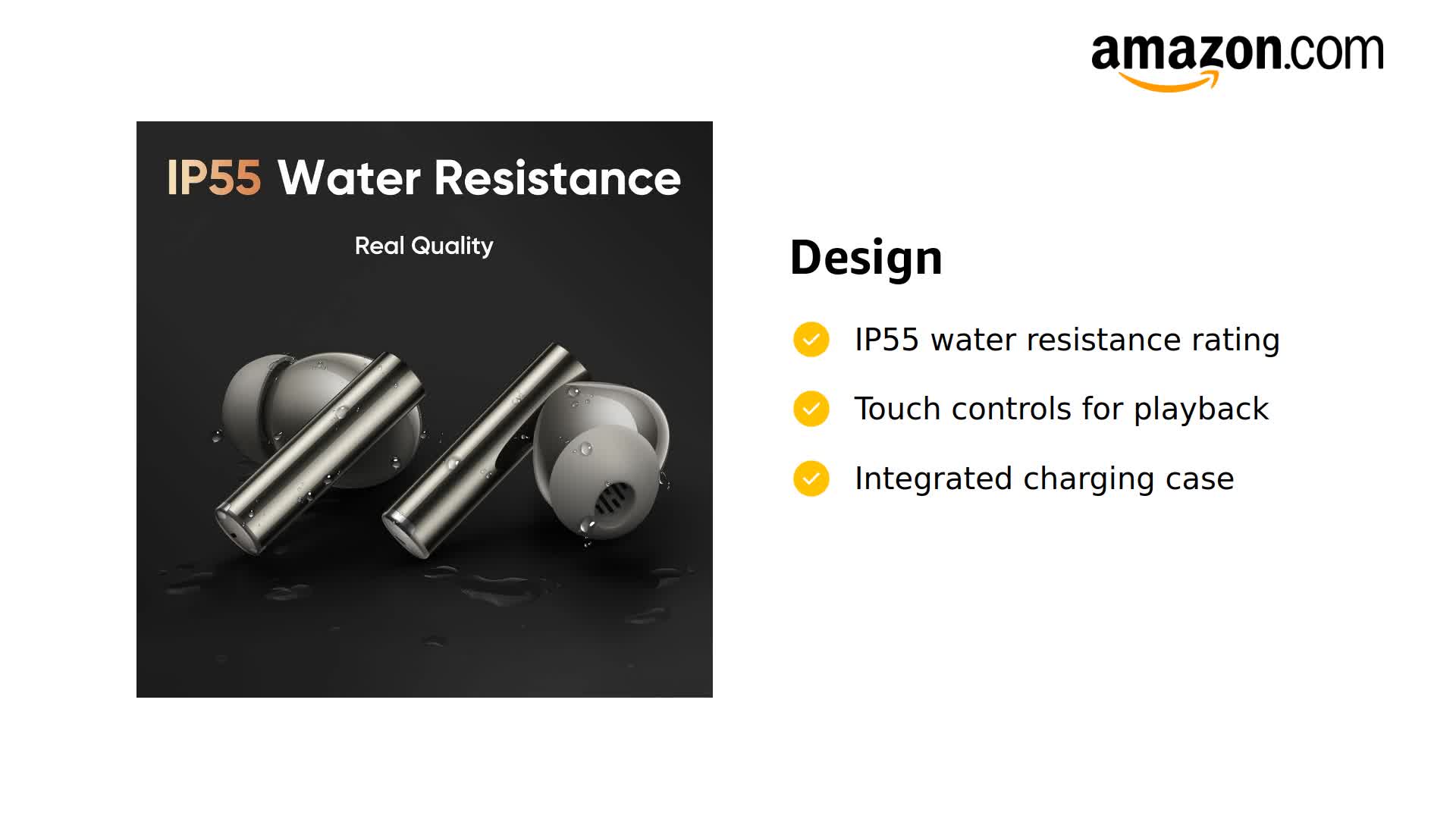 Amazon.com: realme Buds Air 6 Pro True Wireless Earbuds, 50dB
