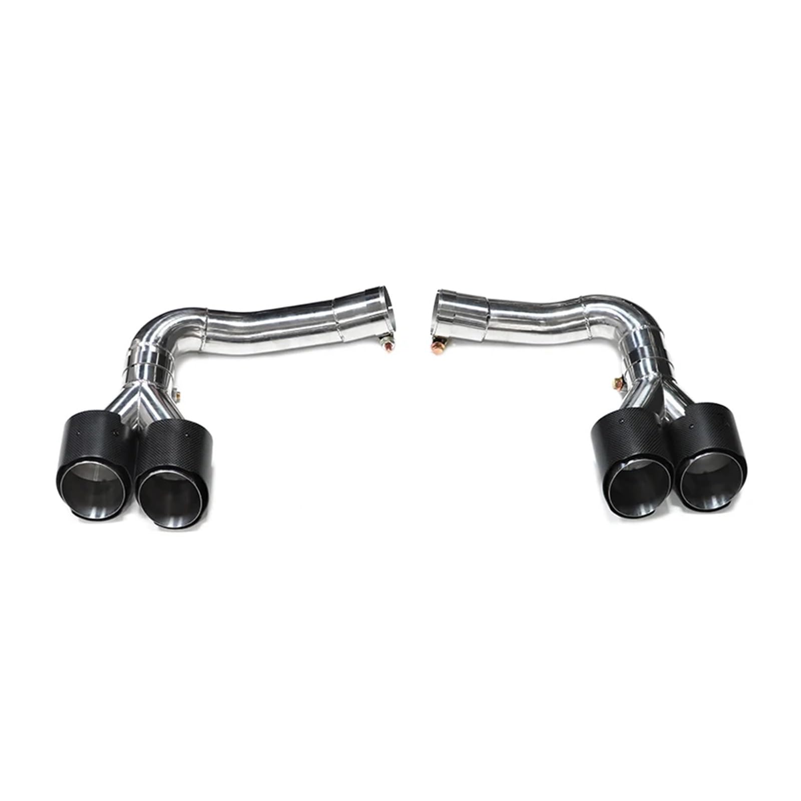 Stainless Steel Muffler Tip Car Rear Dual Exhaust Pipe Tail Muffler Tip ...