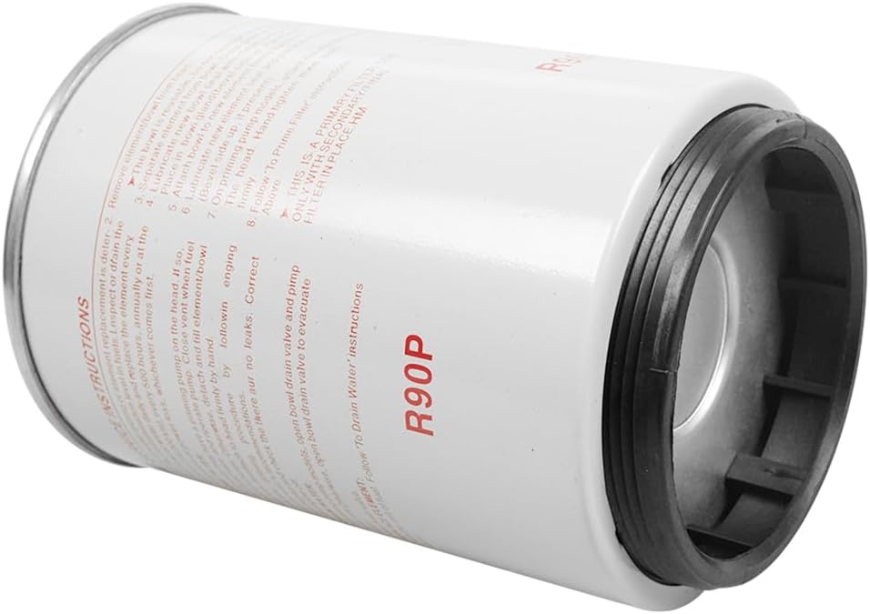 R90P Fuel Filter Water Separator Fits for 790R 690R 490R RC390 Series 30 Micron Diesel Engine Replace 8159975 FS19521 BF1329-O BF1329-SP BF1360 FS19521 FS19532