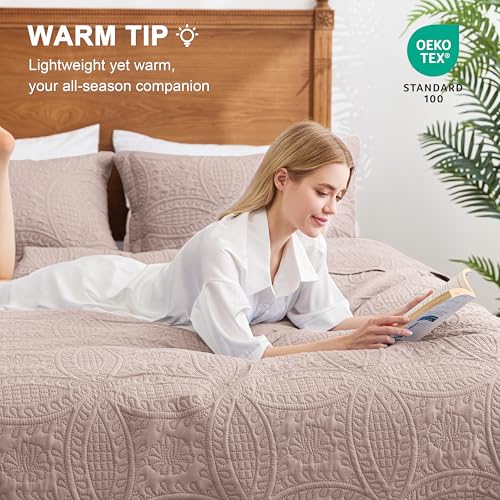 image for Love's cabin Love's cabin Quilts for Queen Bed Burlwood Bedspread