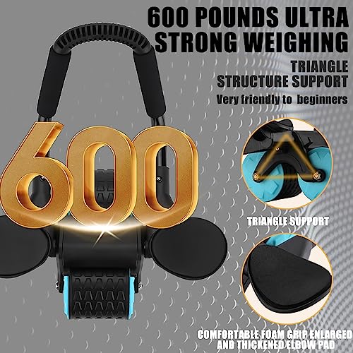 Ab Roller Fitness Wheel for Gym,Ab Roller Exercise Equipment for Core Workout,Fitness Roller Wheel,Home Exercise Roller,Ab Workout Equipment by Uota - Image 6