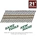 Metabo HPT Framing Nails | 2-3/8 Inch x .113 | 21 Gauge | Full Round Head | Ring Shank | Bright Basic | 5,000 Count | 10103HPT