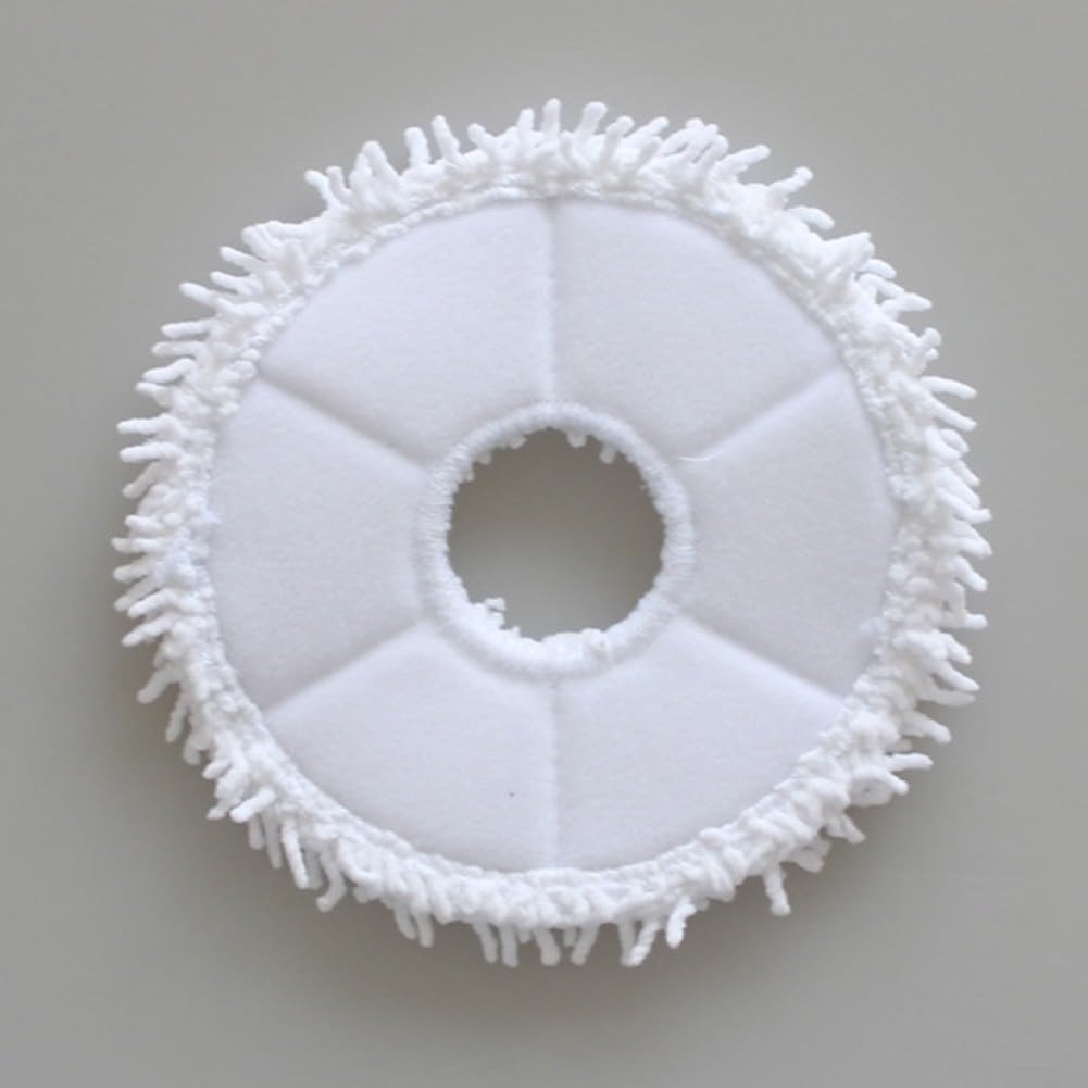 Replacement Part for Eureka J15 Pro for Ultra Robot Vacuum Parts with 5 Mop Cloths 6 Bags Replacement Bags Mop Pads Parts