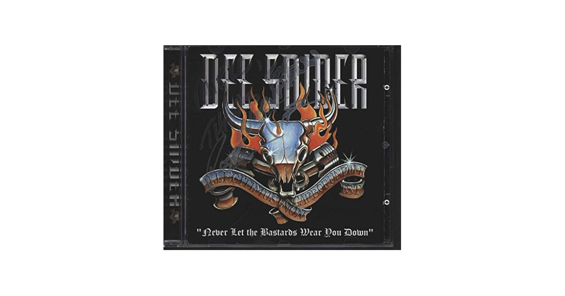希少！DEE SNIDER / Never Let the Bastards〜 Dee Snider - Never Let The Bastards Wear You Down (2000