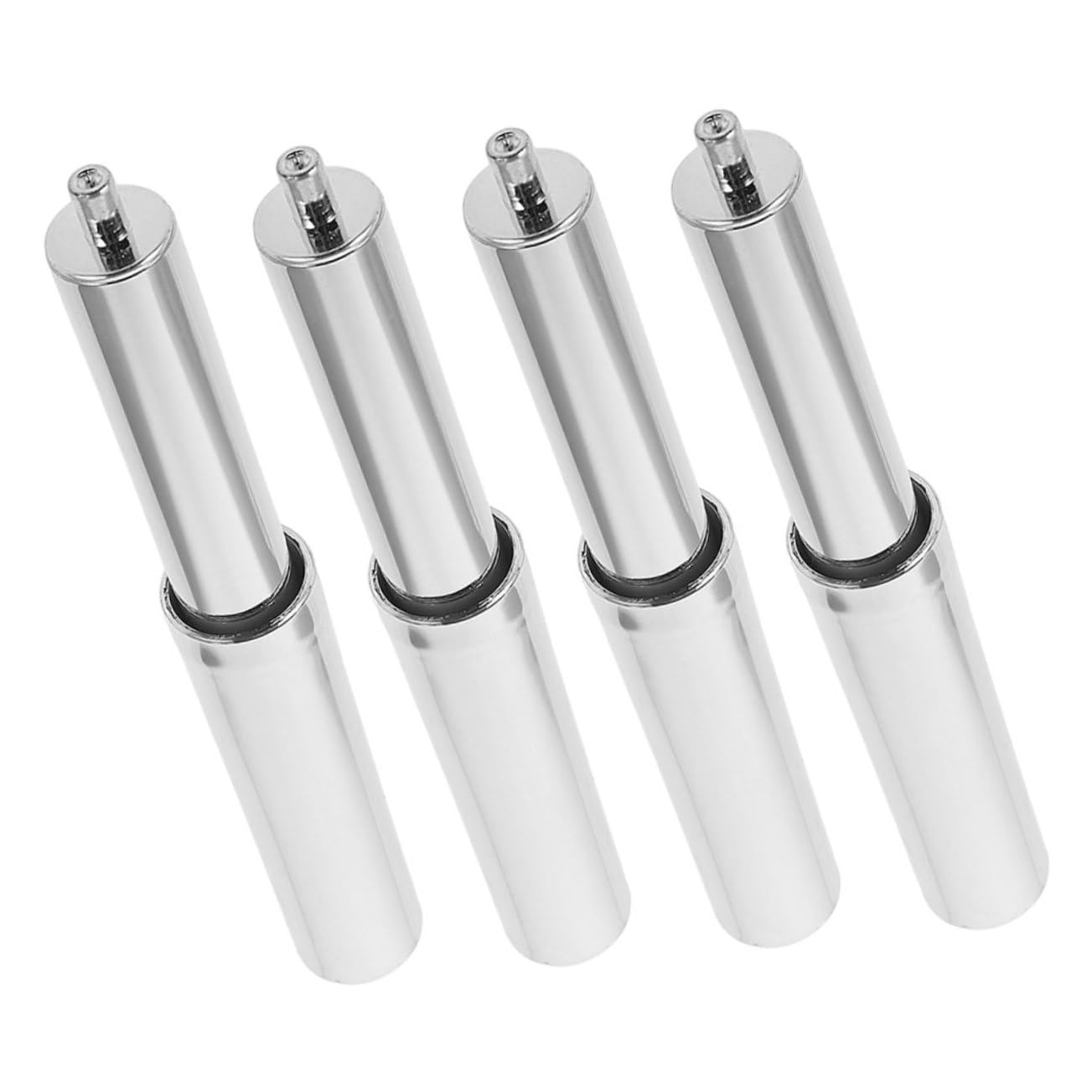 Set 4 Pezzi Portarotolo di Carta Igienica Rullo di Ricambio Retrattile in Pp Facile da Usare, Accessori per Bagno per Case e Hotel