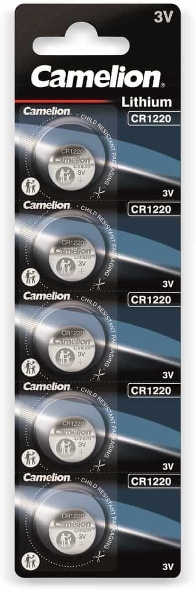 Panasonic – Piles Bouton CR1220 Originales, Lot De 5 Pièces, CR 1220, 3V, Au Lithium, Pièce De - Foto 8