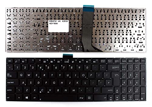 Clavier ASUS K55 Royaume-Uni noir remplacement ordinateur portable PC