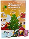 Calendário do advento do chá Lipton 2021, Calendário do advento sem chocolate, chá preto, chá verde, infusões de ervas, o presente perfeito para os amantes do chá na época do Natal, 48 filtros