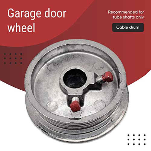 Overhead Garage Door Parts - Garage Door Cable Drum Up To 8" High Doors - Standard Lift, 400-8 (Pair) #TOP3