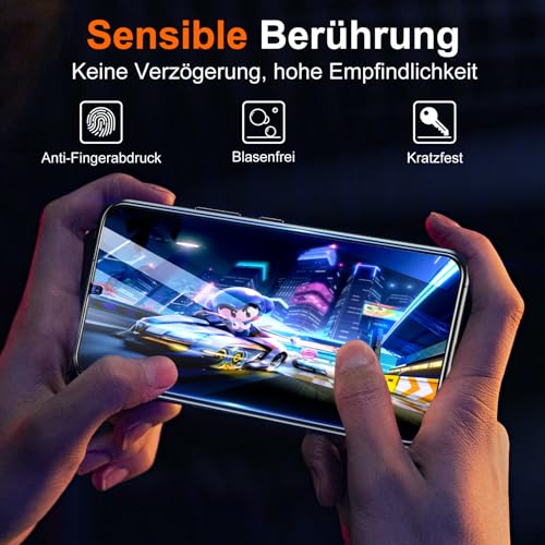 Panzerglas für Samsung Galaxy S22 Displayschutz und Kameraschutz