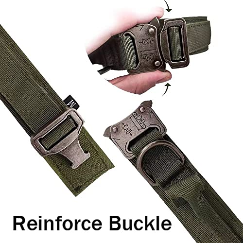 Tactical Dog Military Collar And Leash Set (Large, Khaki) #TOP3